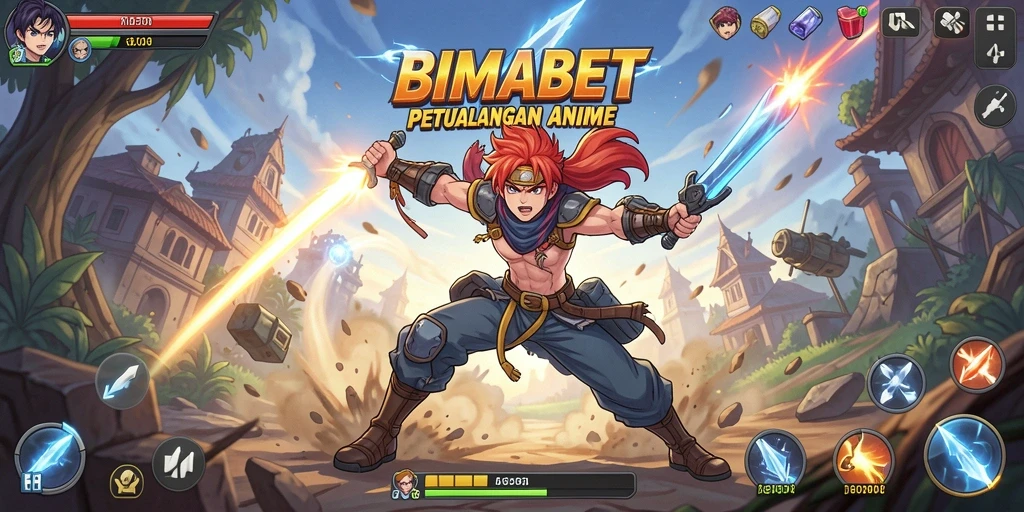 Tampilan visual memukau dari gameplay BIMABET yang penuh aksi.