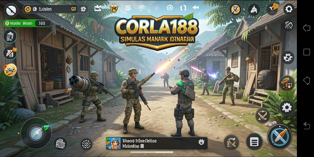 Tampilan menakjubkan dari gameplay <strong>CORLA188</strong> yang menghadirkan simulasi interaktif.