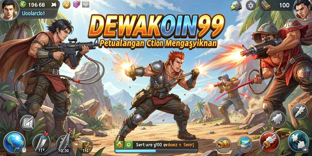 Gameplay seru DEWAKOIN99 yang menantang dan adiktif.