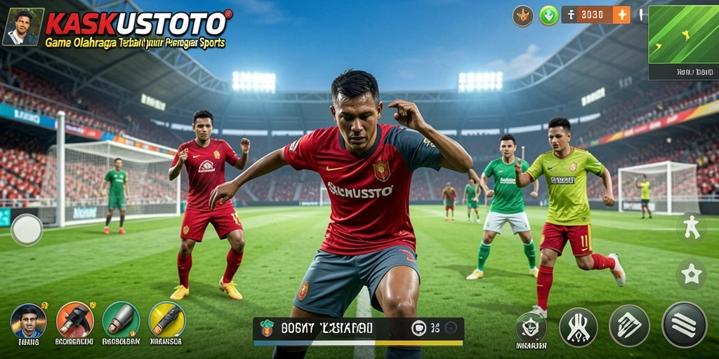 Gameplay KASKUSTOTO yang seru dan menantang di kategori Sports.