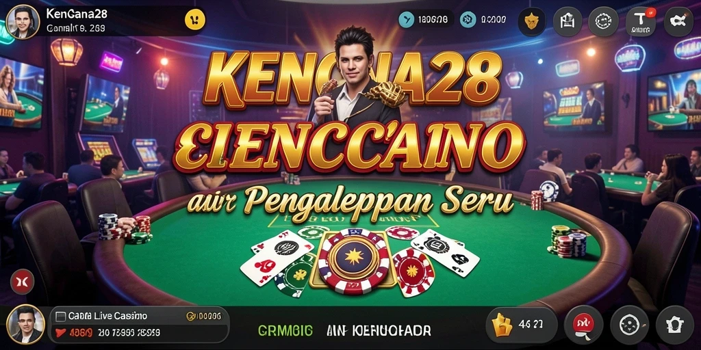 Gameplay seru dengan dealer langsung pada KENCANA28.