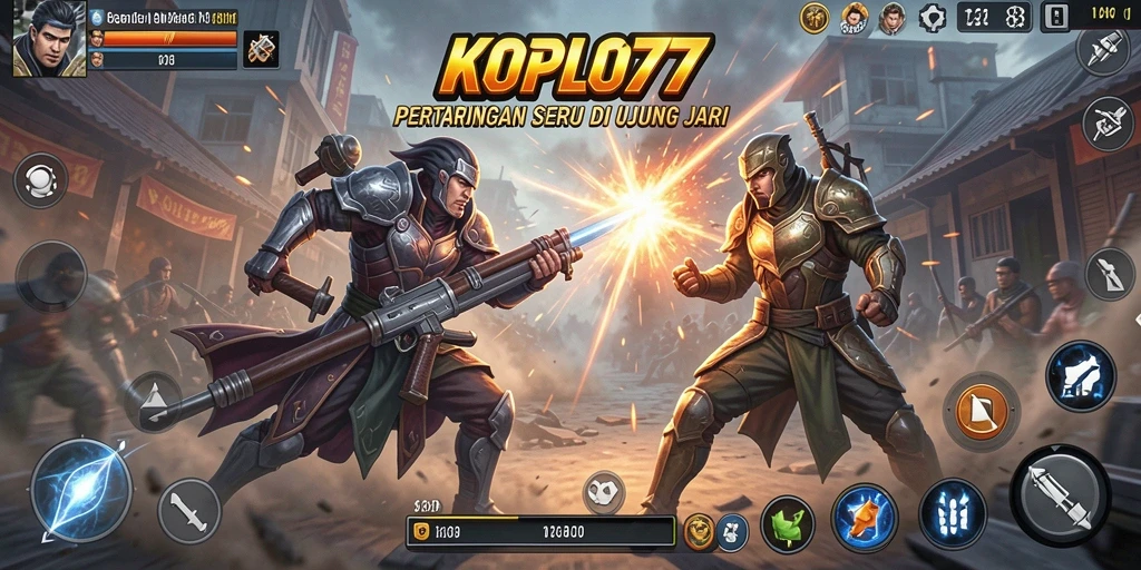 Tampilan gameplay KOPLO77 yang penuh aksi dan ketegangan.