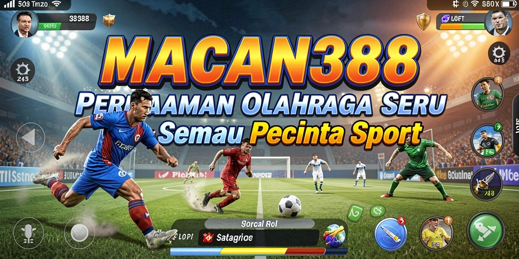 Tampilan menarik dari gameplay olahraga di MACAN388.