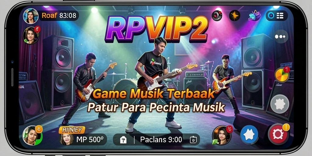 Gameplay seru RPVIP2 yang mengasyikkan untuk semua pecinta musik.