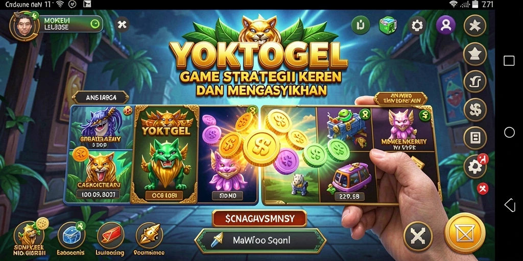 Tampilan gameplay YOKTOGEL yang memikat dan penuh strategi.