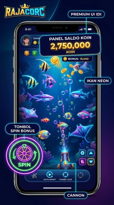 Screenshot koleksi aplikasi populer di rajacorc yang mudah diakses.